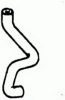 VW 027121096 Radiator Hose